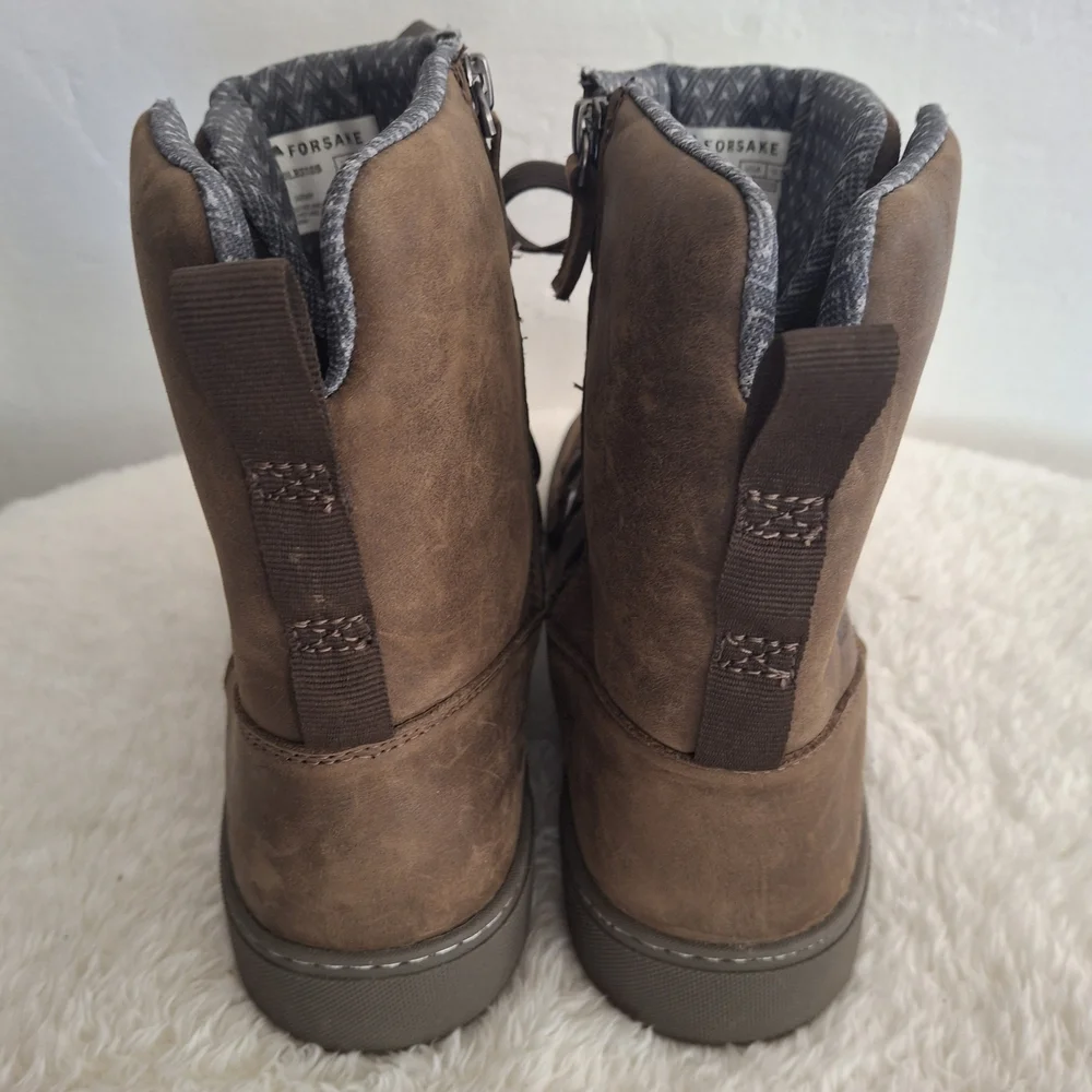 Women's Brown Forsake Winter Boots Size 10.5.